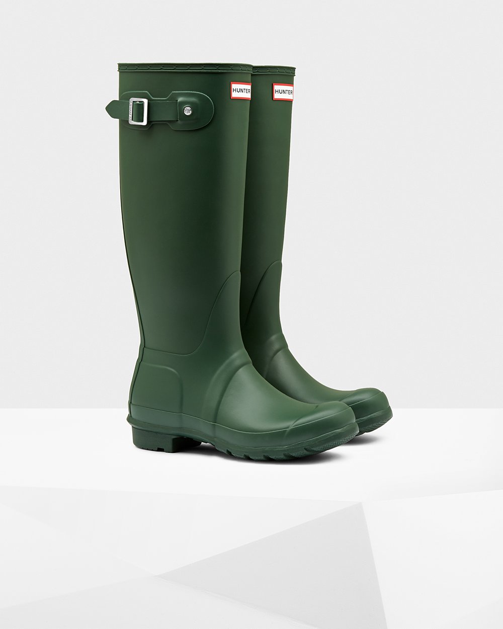 Botas De Altas Original Hunter Mujer - Verdes - 581203RNG